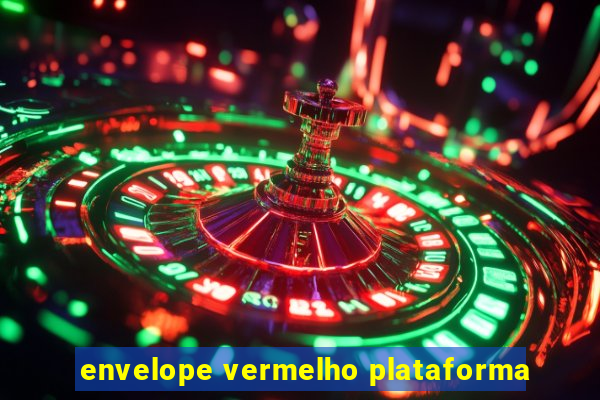 envelope vermelho plataforma